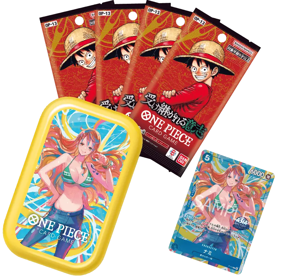 ワンピースカード Mini tin Pack set ナミ　ロビン他　プロモ ワンピースカード】Mini-tin Pack Set vol.2 商品詳細・カード